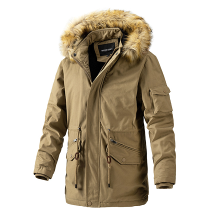 Men's hooded coat