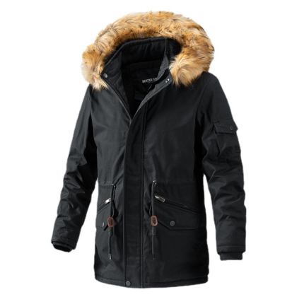 Men's hooded coat