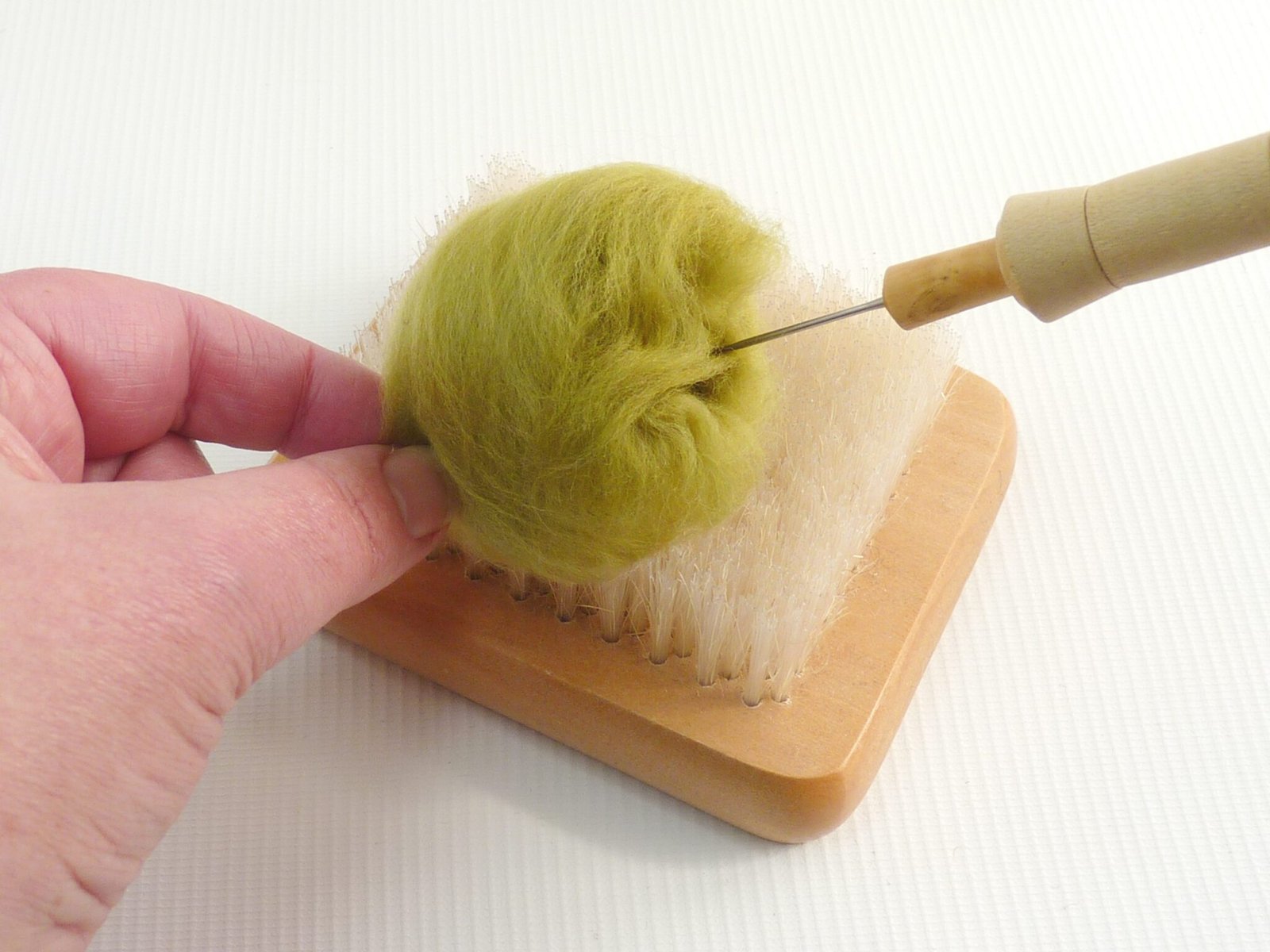 thumbnail image 2 of Woolbuddy Needle Felting Mat – 100% Wool, XL Size, Eco-Friendly Craft Pad 2 of 13
