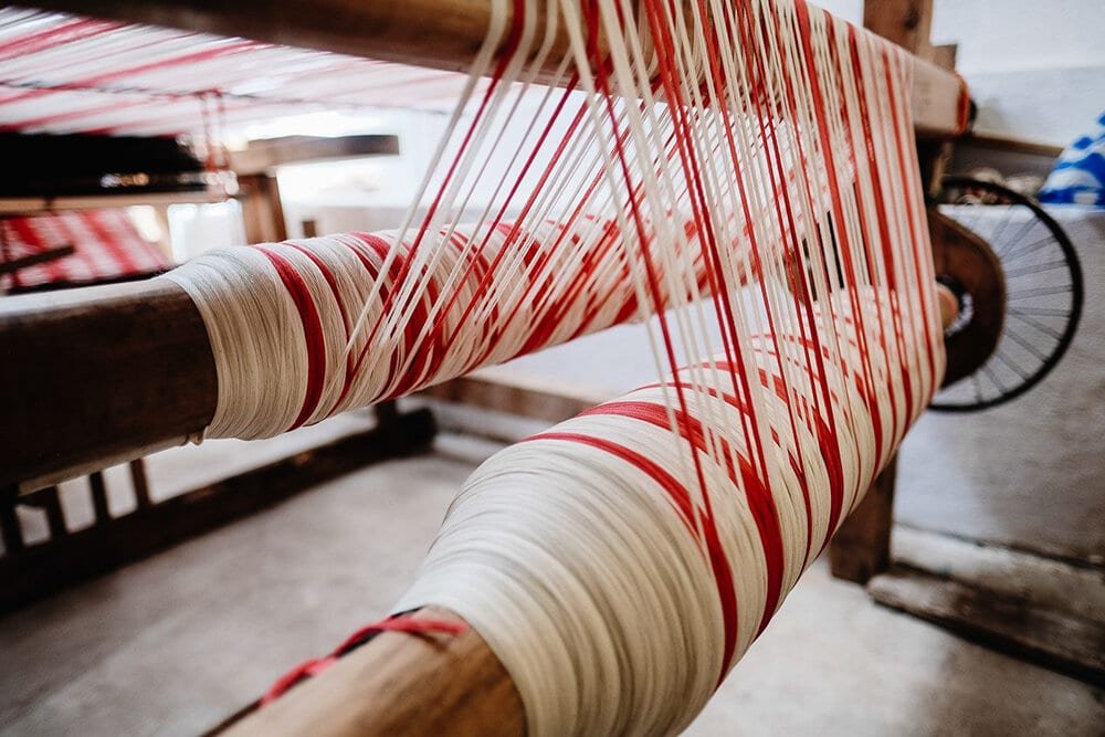 textile weaving machine loom